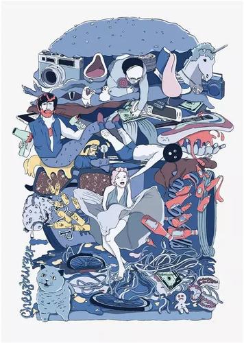 插画设计丨让你的插画作品集成为名校通行证