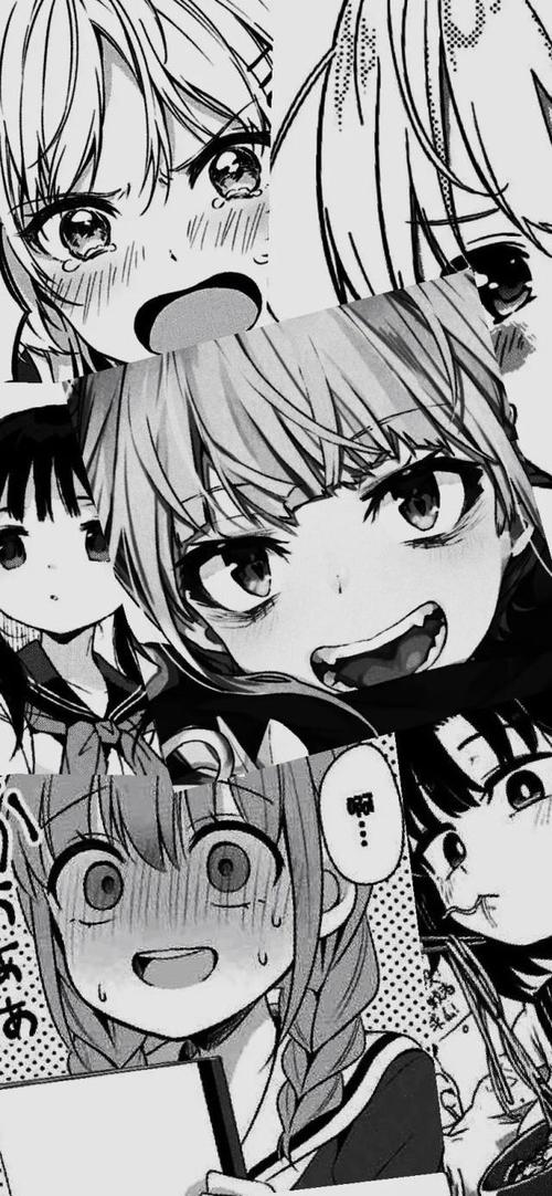 拼接动漫聊天背景壁纸你看过多少番