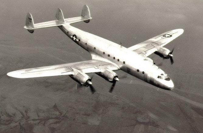 洛克希德c-69"星座"运输机