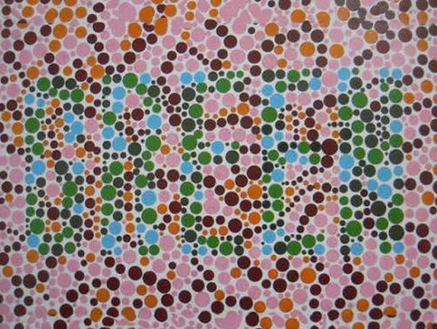 4张专业色盲测试图,看不到图片中那匹马,千万别去驾校