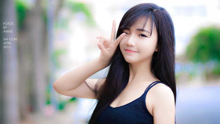 精选越南美女性感写真图片电脑桌面壁纸下载5p