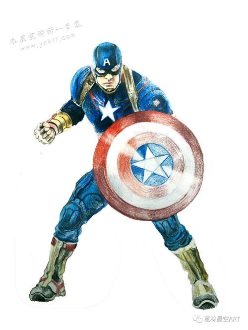 绘画启蒙班丨是他美国队长