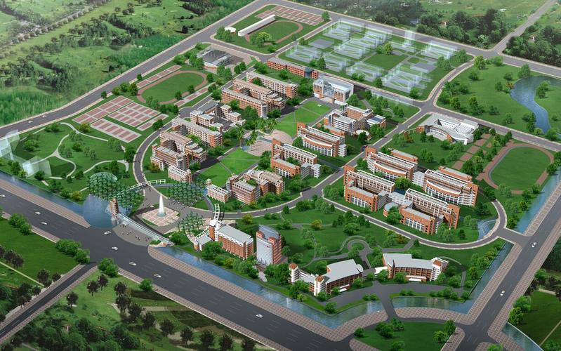 杭州某工业学院建筑方案设计-完全版