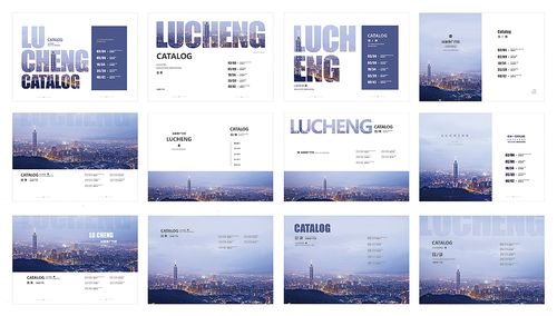 公司 企业画册排版练习