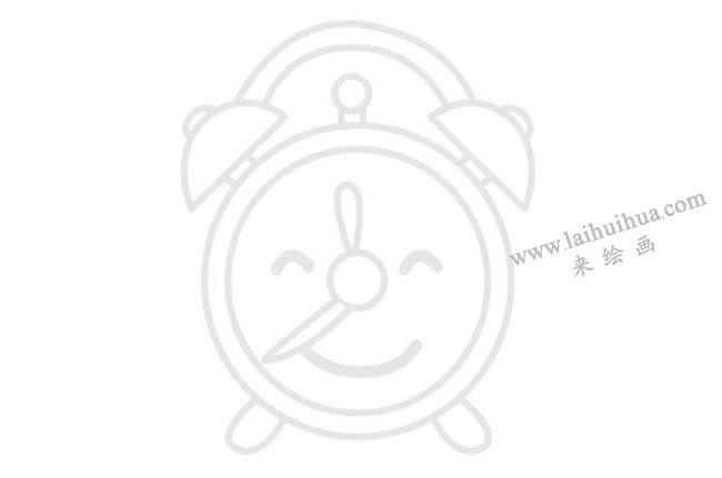 闹钟简笔画