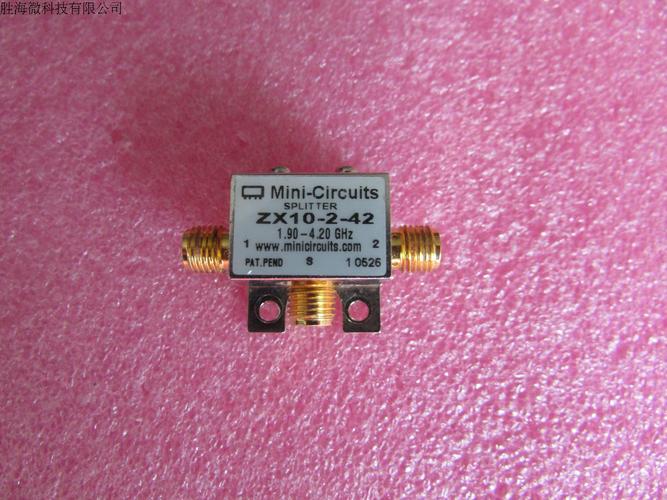 zx10242smini1942ghz2路宽带射频微波同轴功分器