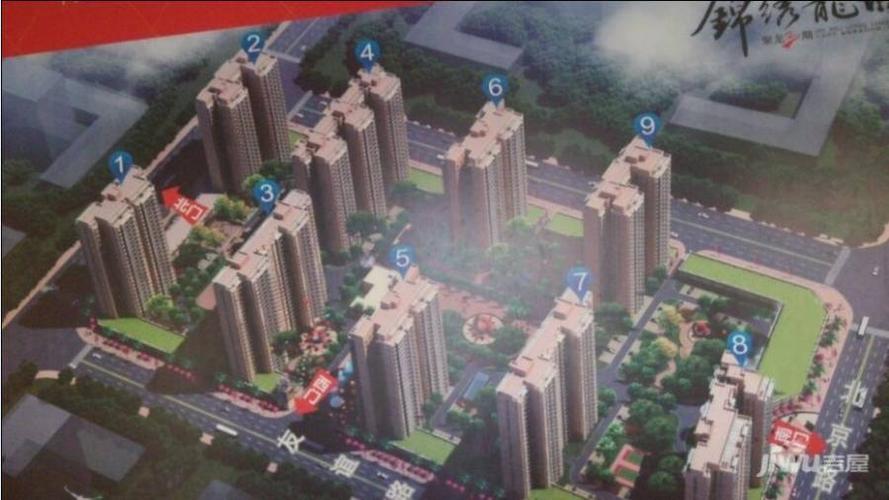 聚龙.锦绣龙城沙盘图