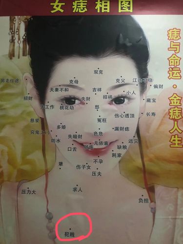 有看这个面相痣图哈哈哈哈哈哈哈哈"痣与命运,金痣人生"