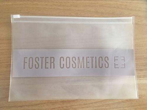 透明磨砂 eva 拉链袋内衣比基尼泳装