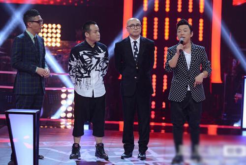 中国好声音黄渤嘻哈当学员 一曲爱与愁三导师转身(组图)