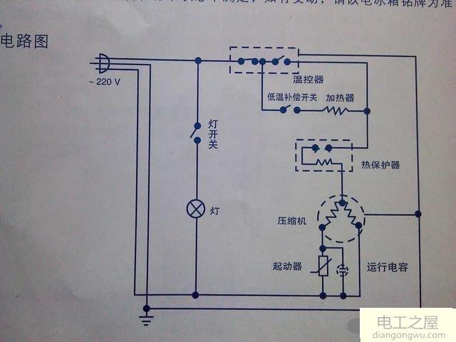 冰箱为什么火线和零线是通的