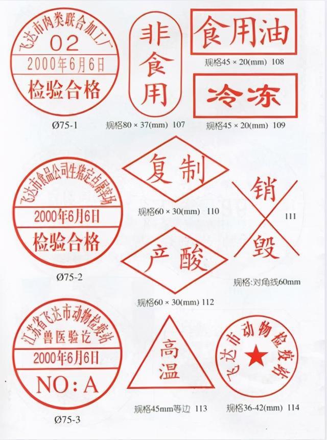 猪肉上盖的章都是啥意思