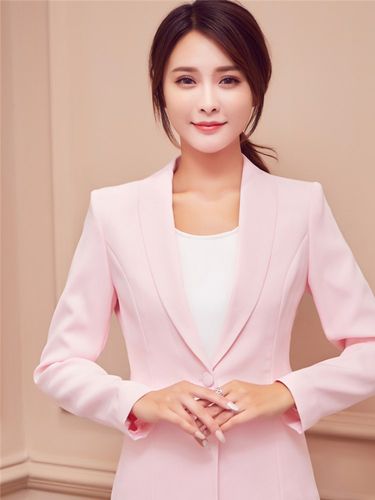 播音主持正装学生修艺考上服装女小西装身镜气质职业套装短款西