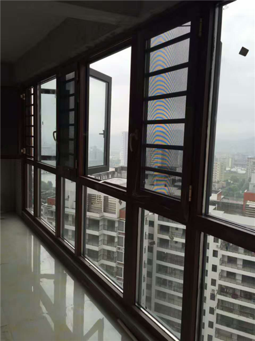 108断桥窗纱一体系列现场图