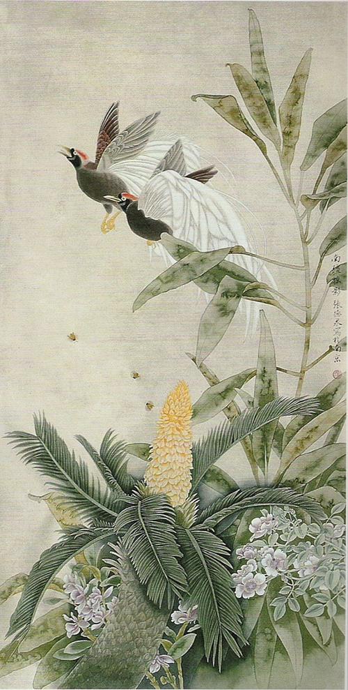 【转载】张德泉工笔花鸟作品欣赏