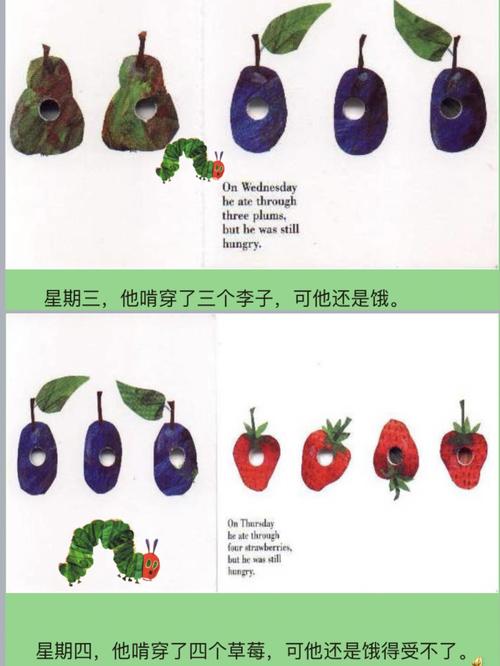 幼儿园中班科学教案《好饿好饿的毛毛虫》_幼儿园_绘本_幼儿园教案