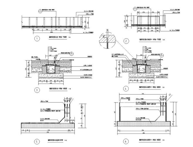 [分享]线性缝隙排水沟资料下载
