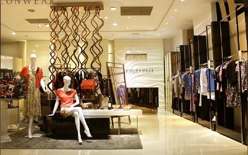厂家一手货源 深圳专柜女装薇琳尔 码大 白领女装折扣批发