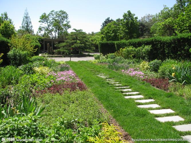 植物园美景图片