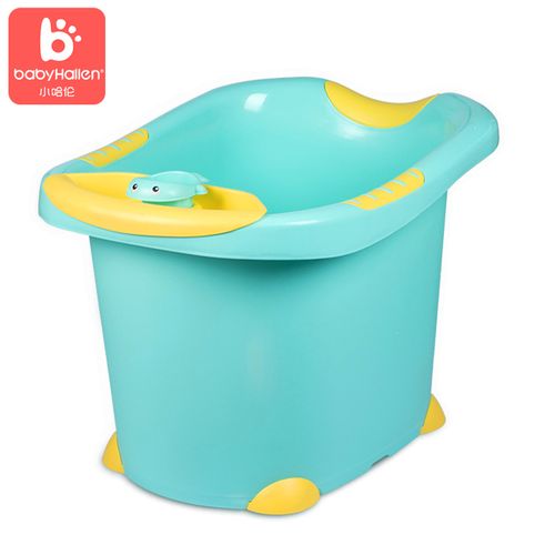 小哈伦儿童洗澡桶婴儿浴盆宝宝浴桶可坐躺小孩用品泡澡沐浴桶大号