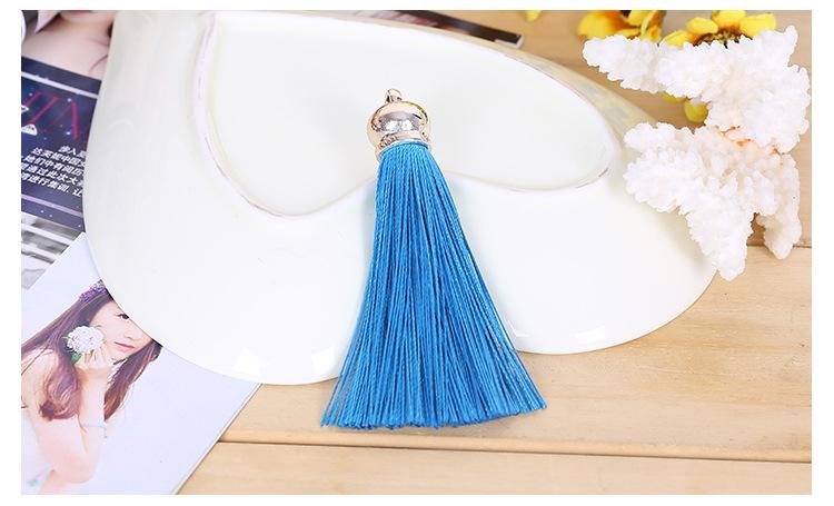 涤纶小流苏 窗帘穗 服饰穗子 钥匙扣包挂件配件冰丝流苏80.