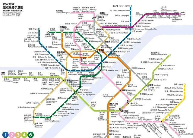 武汉地铁,全线路图新鲜出炉,对此大家怎么看?