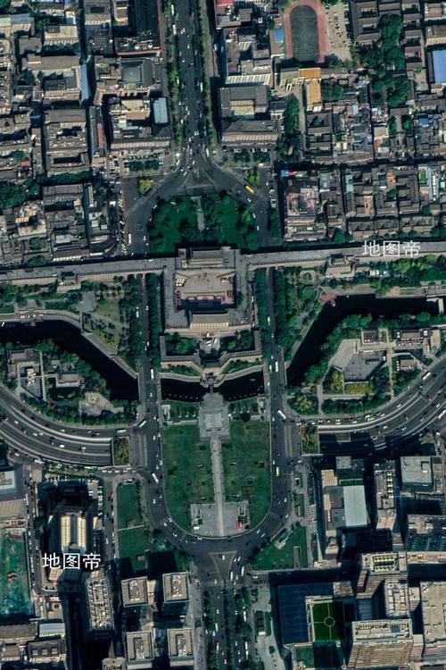 鸟瞰南门--永宁门