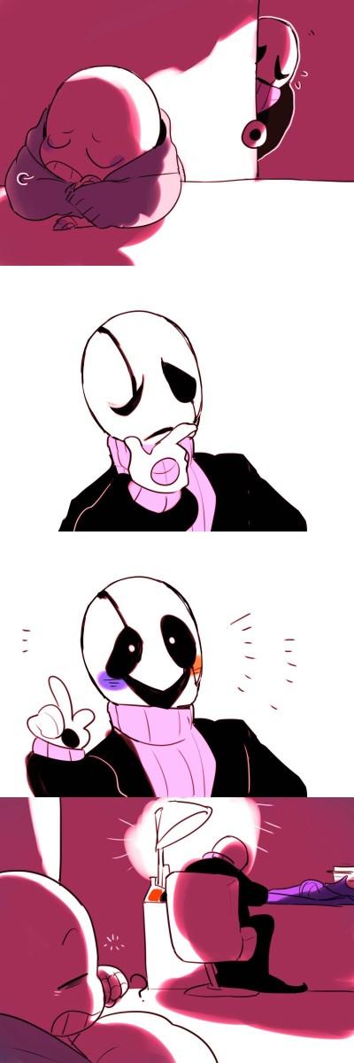 传说之下g爹简笔画