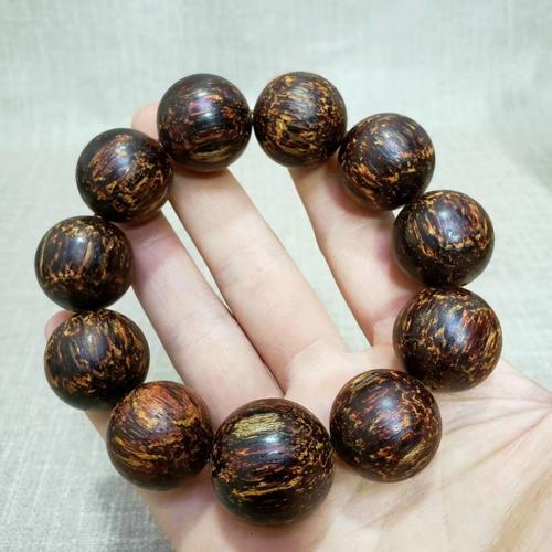 海南降真香黄金甲极品收藏款佛珠