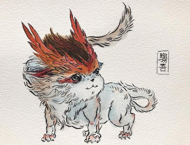 山海经的神兽-驺吾