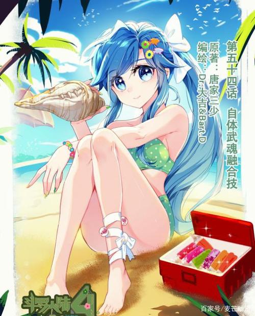 斗罗大陆:4大女主送福利,同样是泳装照,白秀秀最为