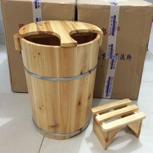 藏奥堂足浴木桶