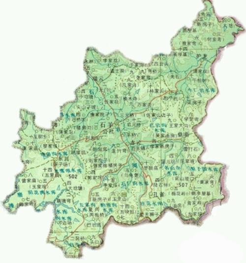 1955年起, a>安岳县 /a>人民政府设立的10个区公所之一,作为安岳县