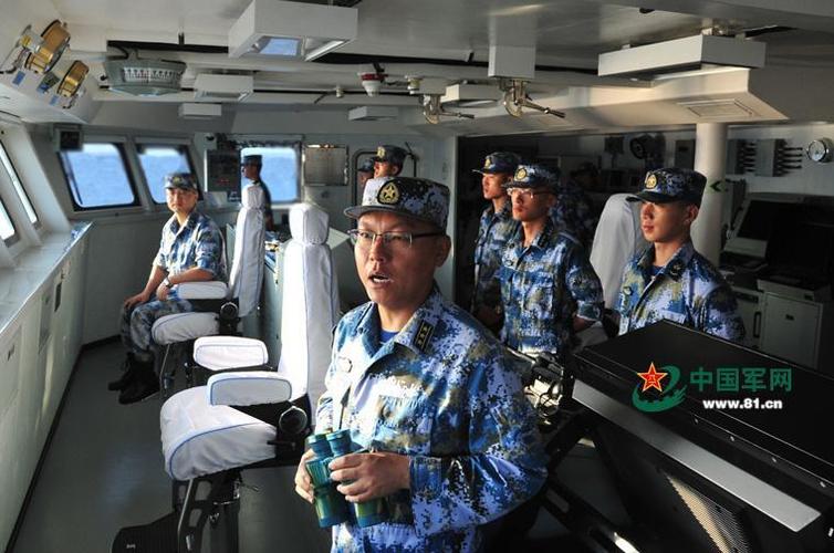 组图054a护卫舰内部细节曝光设备先进