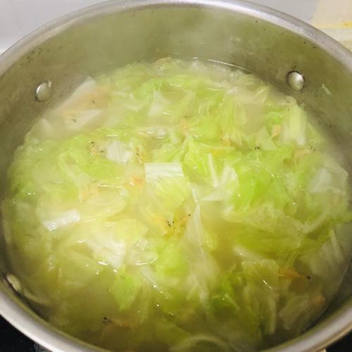 海米白菜汤