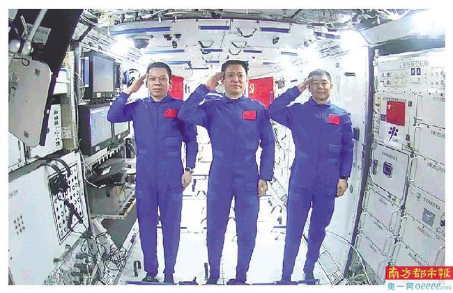 在轨三个月,"太空出差三人组"干了啥?