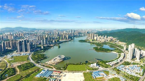 (梅溪湖全景图 图片来源于网络)