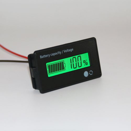 12v24v36v48v60v72v84v铅酸电瓶蓄电池锂电液晶百分比电量显示器
