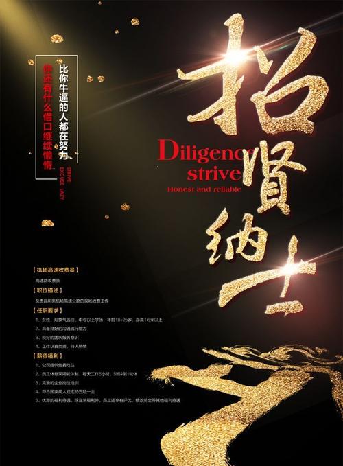 vip专区 创意招聘海报设计psd 招聘广告设计招聘宣传