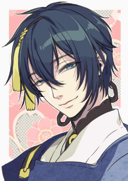 刀剑乱舞# おじいちゃんが甘い言叶をささやくだけ!魅惑の唇gif!