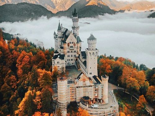 仿若童话世界里的城堡:新天鹅堡