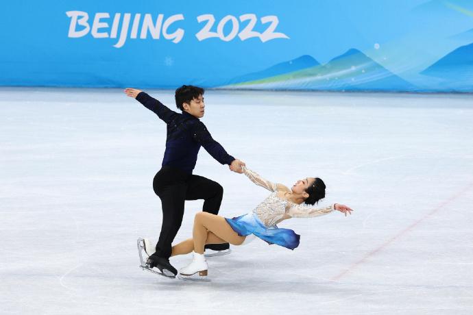 隋文静韩聪金牌##中国第9金##北京冬奥会##花滑双人滑##花样滑冰双人