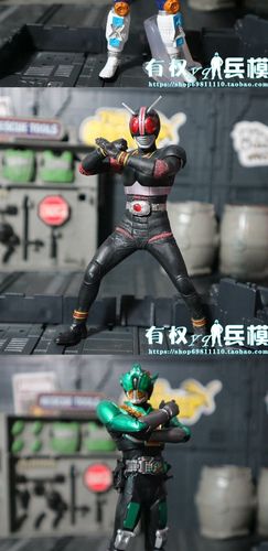 假面骑士 蒙面超人 black 手办摆件景品人偶超人玩具静态_7折现价9元