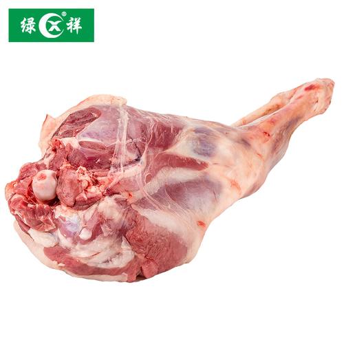 绿祥内蒙古呼伦贝尔草饲羔羊后腿羊腿羊大腿羊肉生羊肉3.5斤包邮