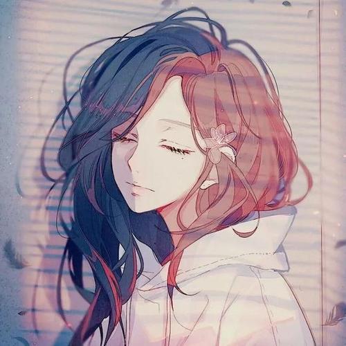 霸体微漏的女生头像,霸气女头,动漫