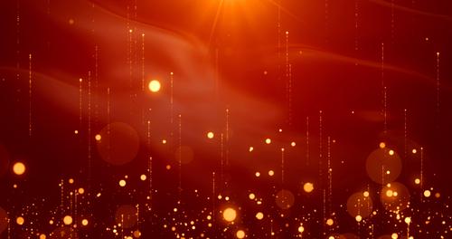 n005_红色粒子波纹年会led 4k高清动态视频无限循环背景素材