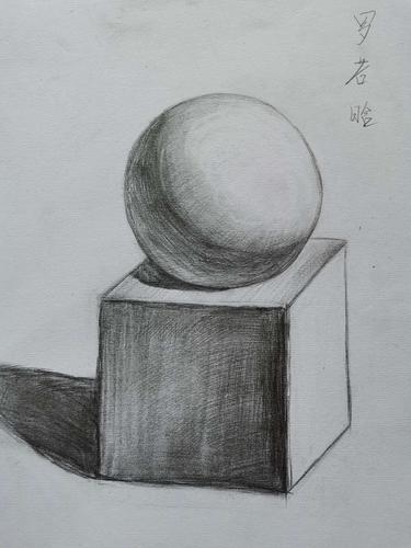 小高初中生素描班——石膏几何体(一)