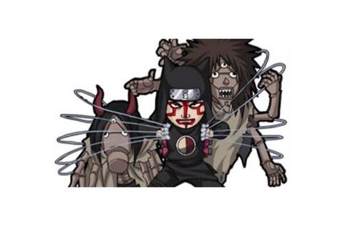 第四次忍界大战中,勘九郎作为奇袭部队的队长.