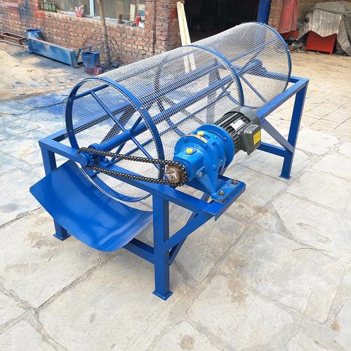 大型圆滚筒筛 滚筒筛砂机 小型电动滚筒筛 双层转筒筛沙机