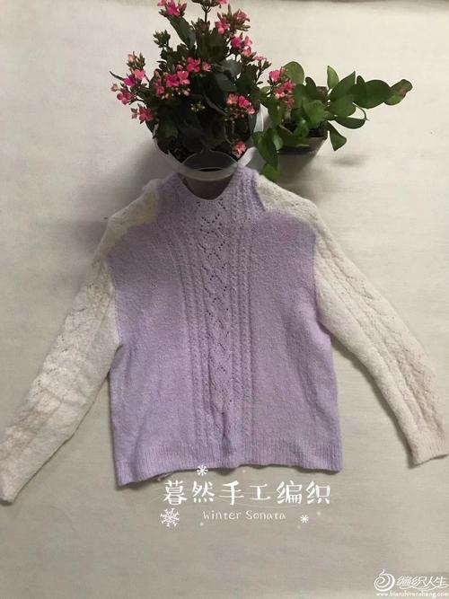 冬日恋歌 原创肩章袖女士棒针连帽毛衣
